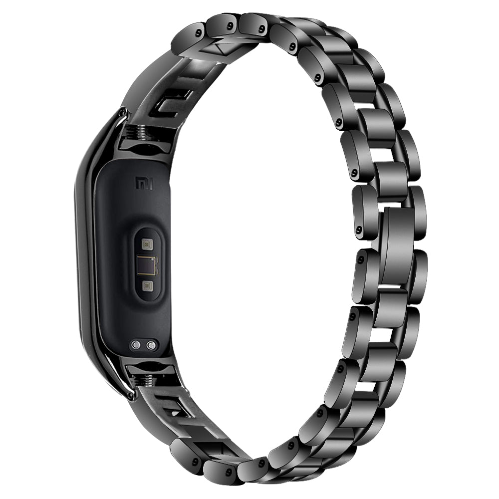 For Xiaomi Smart Band 8 G Letter Rhinestones Decor Watch Strap Stainless Steel Replacement Wrist Band For Xiaomi Smart Band 8 G Letter Rhinestones Decor Watch Strap Stainless Steel Replacement Wrist Band